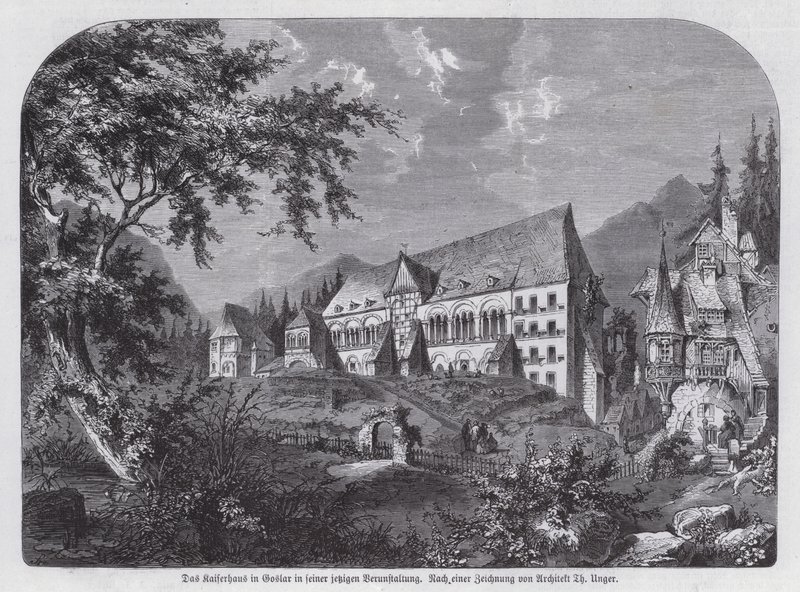 The Kaiserhaus, Imperial Palace in Goslar, Germany by European School