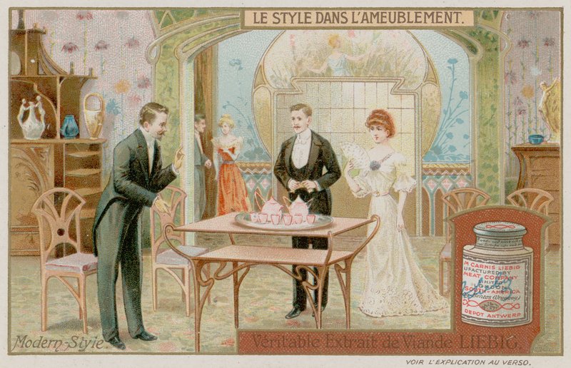 The Modern Style (early 20th century) by European School