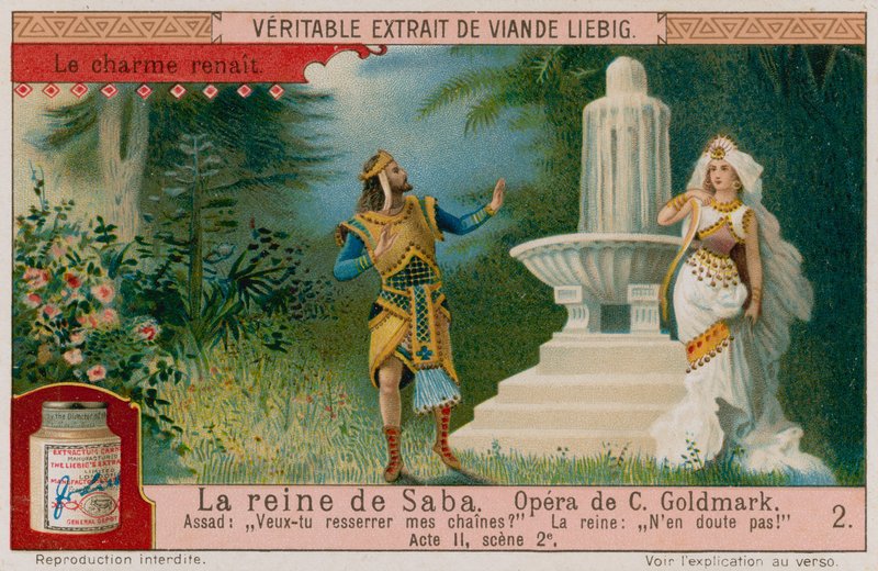 The Queen of Sheba and Assad Meet in Secret by European School
