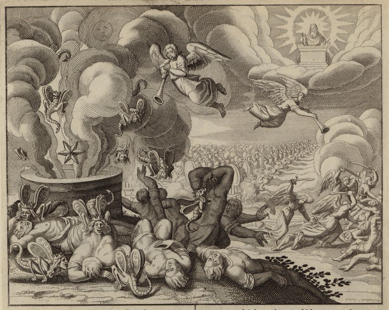 The abyss and the locusts by European School