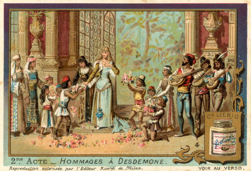 Tributes to Desdemona by European School