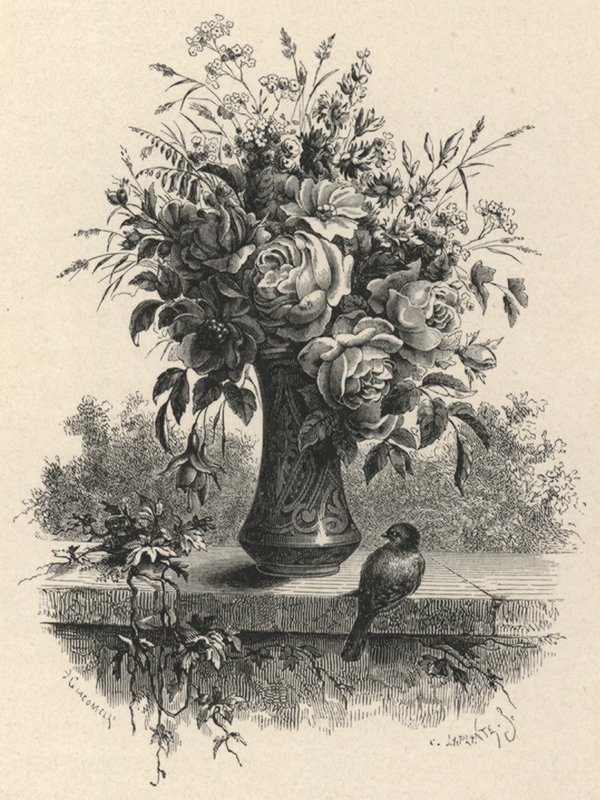 Vase of Flowers by European School