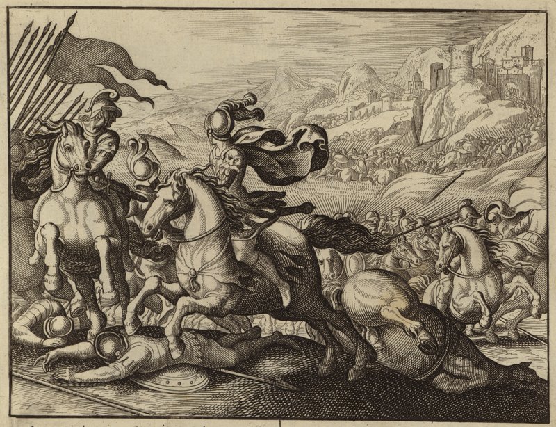 Victories of Judas Maccabeus by European School
