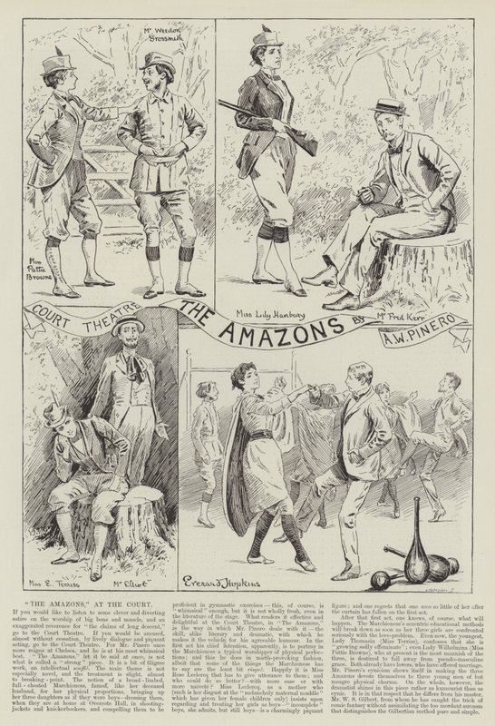 The Amazons, at the Court Theatre by Everard Hopkins