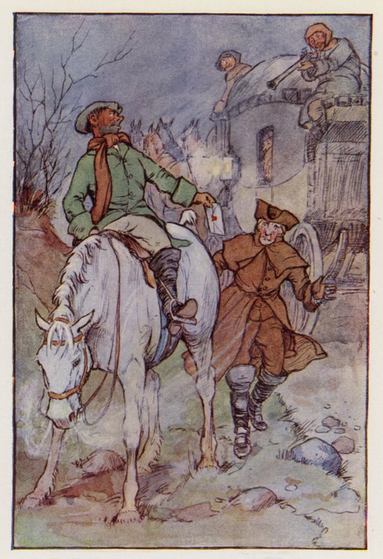 Illustration for A Tale of Two Cities by Charles Dickens by F. M. B. Blaikie