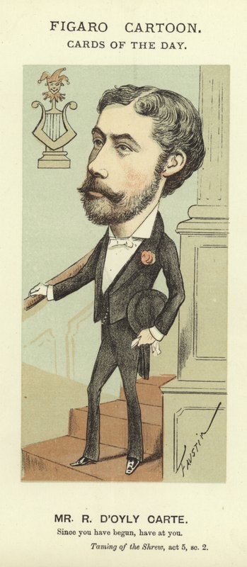 Caricature of Richard D