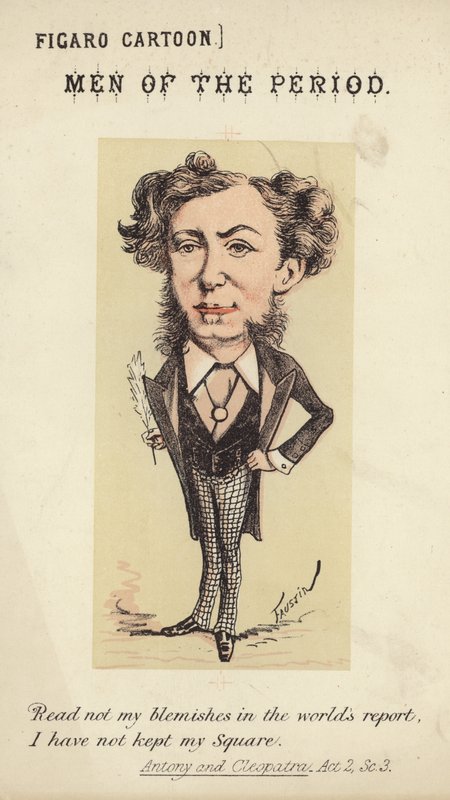 Figure of a Man Holding a Quill Pen by Faustin