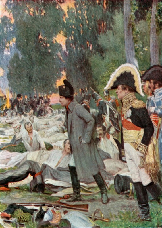 After Aspern by Felicien baron de Myrbach Rheinfeld