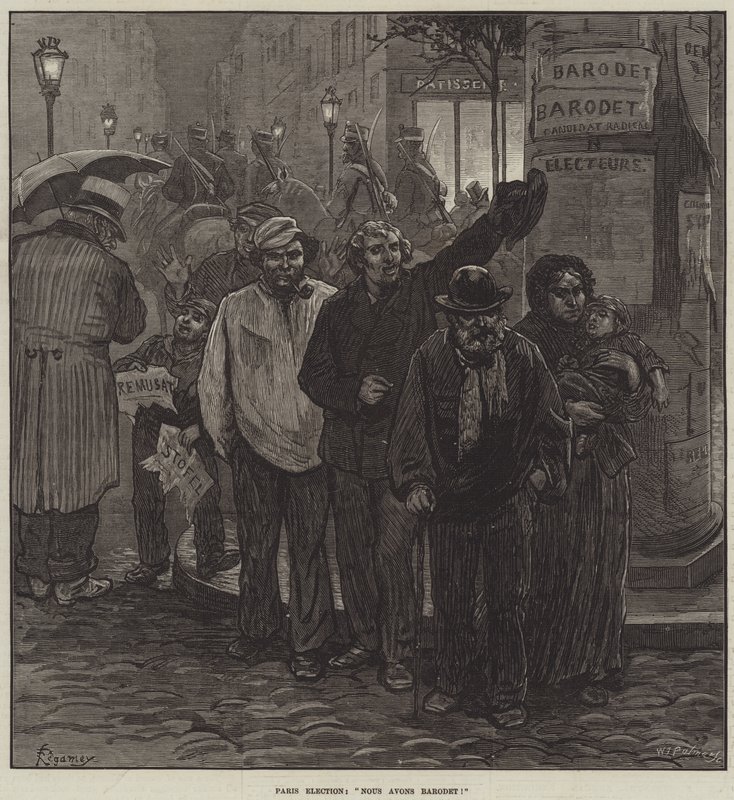 Paris Election, We Have Barodet! by Felix Regamey