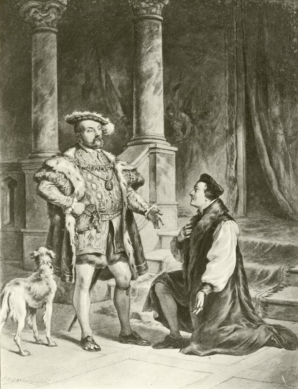 King Henry VIII. Act V-Scene I by Felix Octavius Carr Darley