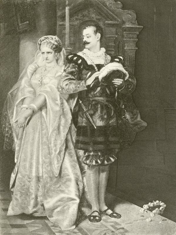 Much Ado about Nothing. Act IV-Scene I by Felix Octavius Carr Darley