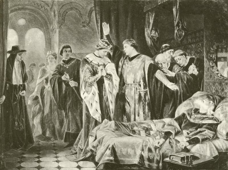 Second Part of Henry VI. Act III, Scene II by Felix Octavius Carr Darley