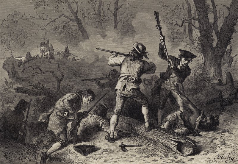 Conflict with the Indians on the Southwestern Frontiers by Felix Octavius Carr after Darley