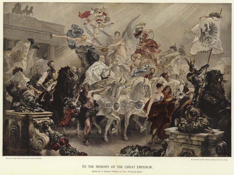 To the Memory of the Great Emperor by Ferdinand Keller