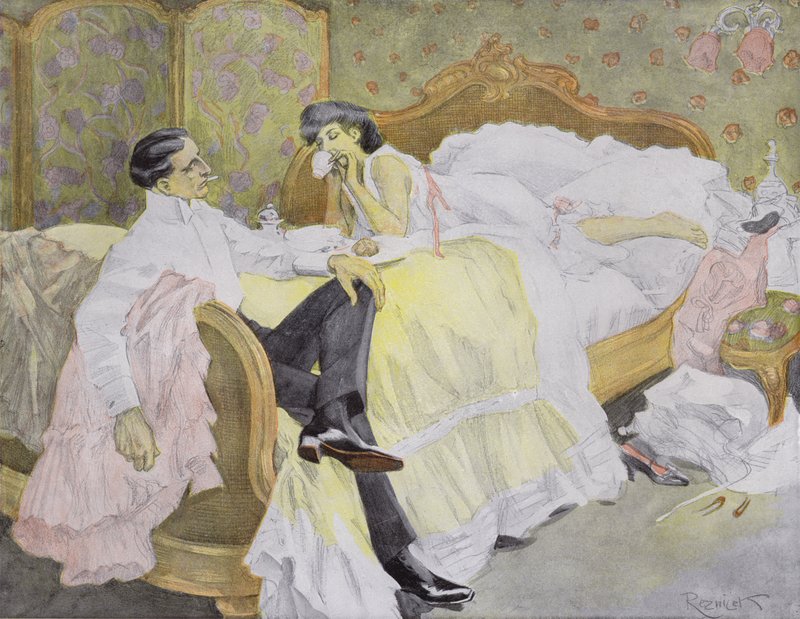Faschings Dienstag by Ferdinand von Reznicek