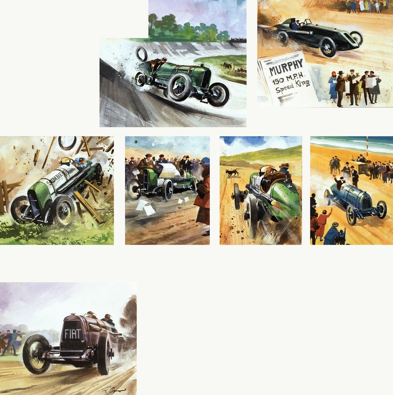 The Fastest Men on Earth! by Ferdinando Tacconi