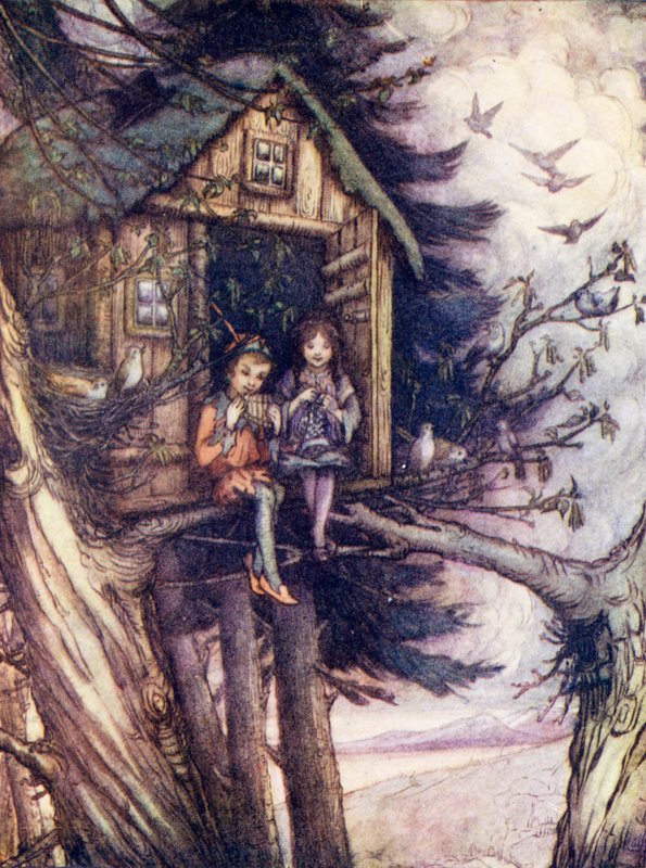Tree-Tops, Where Wendy and Peter Lived Happily by Flora White