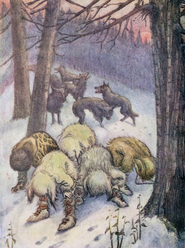 Wolves by Flora White