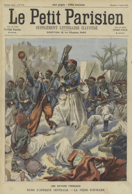 A French Victory in Central Africa by Fortune Louis Meaulle