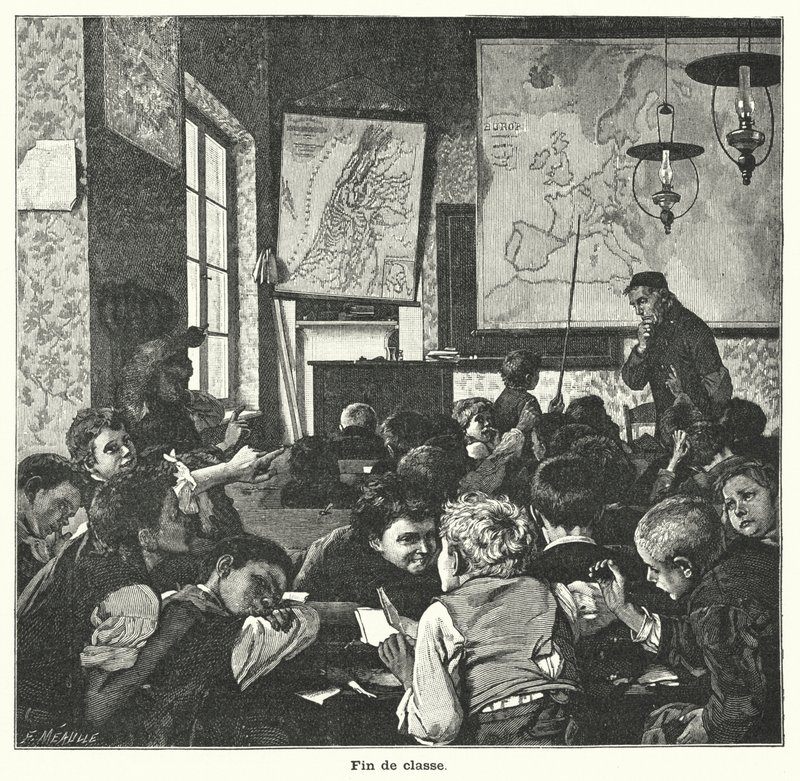 End of class by Fortune Louis Meaulle