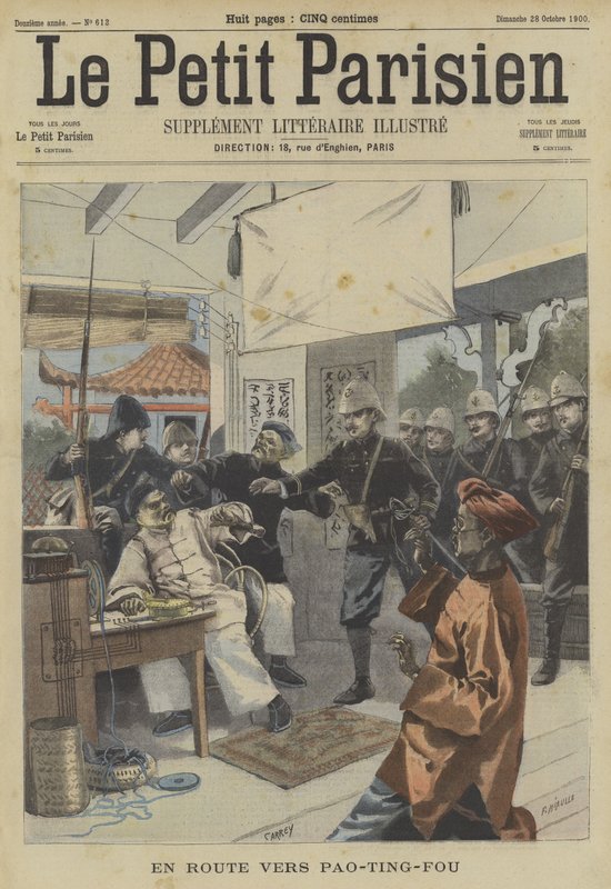 The Boxer Rebellion: On the Road to Baoding, China by Fortune Louis Meaulle