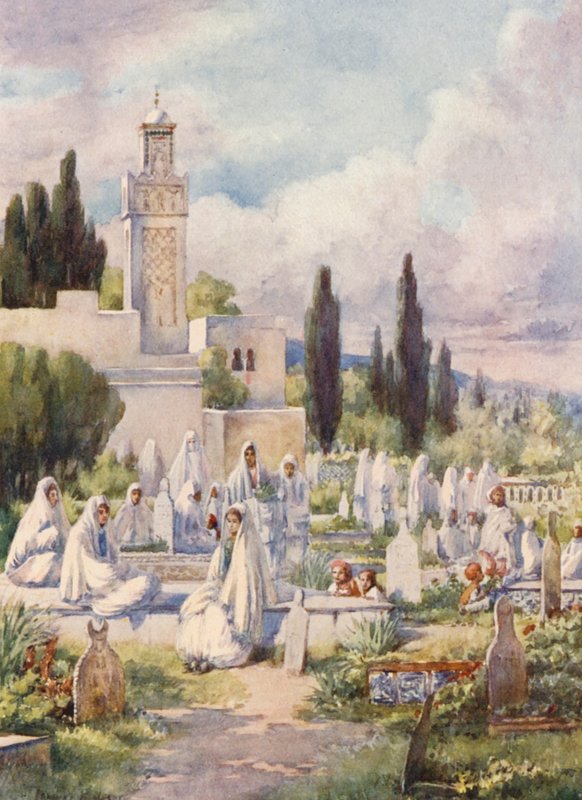 Friday at the Cemetery, Algiers by Frances Nesbitt