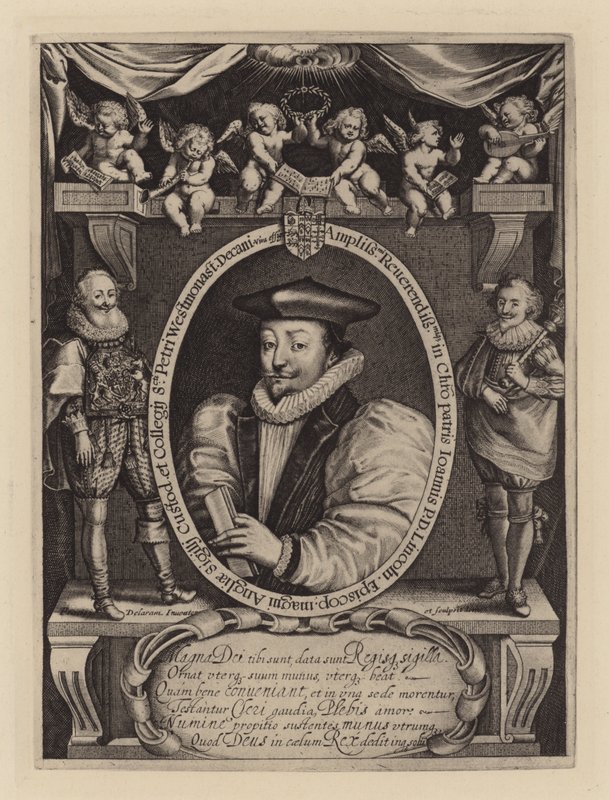 John Williams, Bishop of Lincoln, later Archbishop of York, c1621 by Francis (after) Delaram