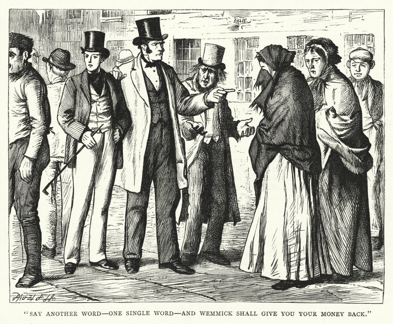 Illustration for Great Expectations by Charles Dickens by Francis Arthur Fraser