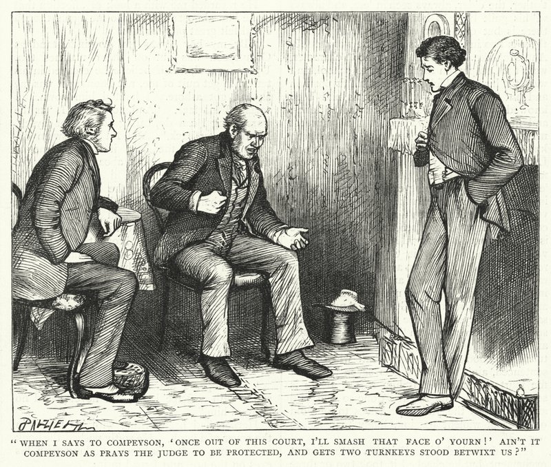 Illustration for Great Expectations by Charles Dickens by Francis Arthur Fraser