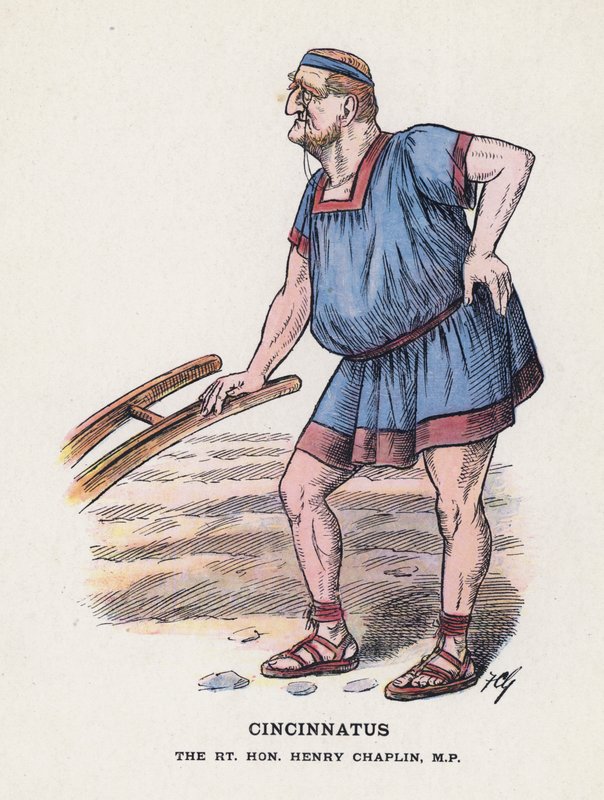 Cincinnatus, The Rt Hon Henry Chaplin by Francis Carruthers Gould