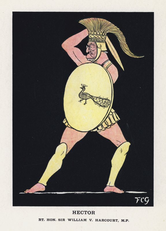 Hector, Rt Hon Sir William V Harcourt by Francis Carruthers Gould