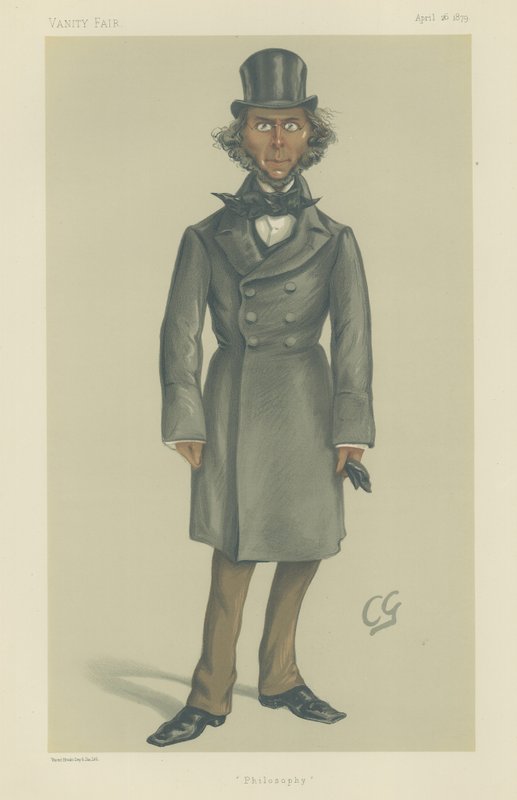 Mr Herbert Spencer by Francis Carruthers Gould