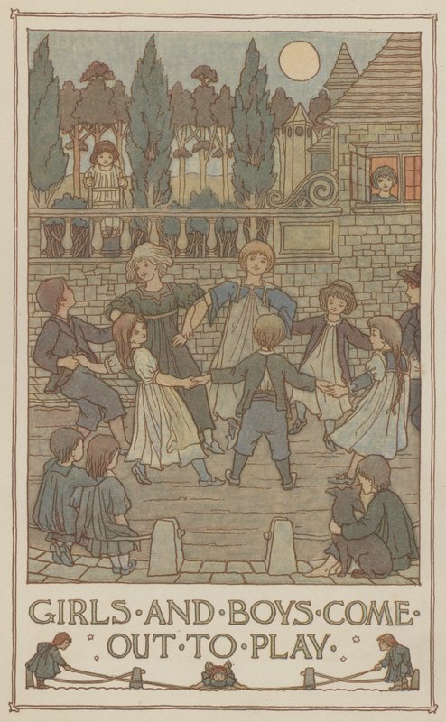 Girls and boys come out to play by Francis Donkin Bedford