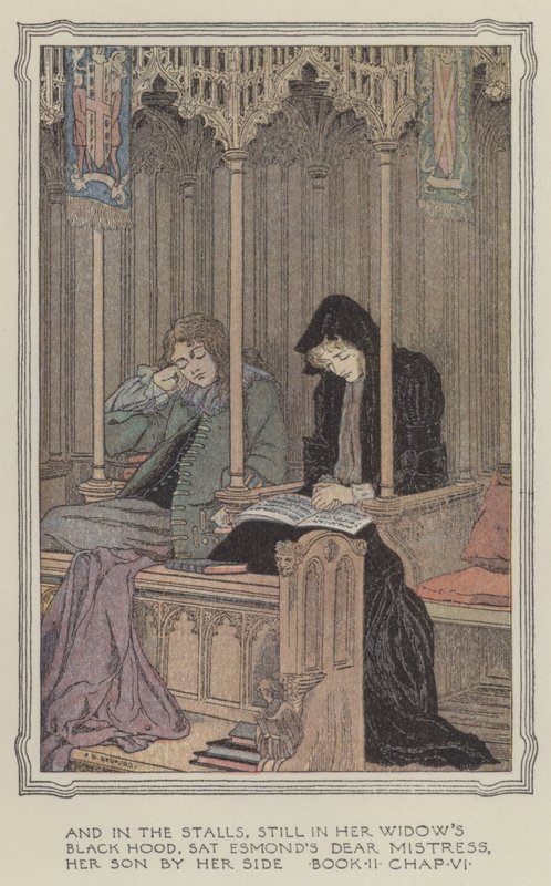 Illustration for The History of Henry Esmond by Francis Donkin Bedford