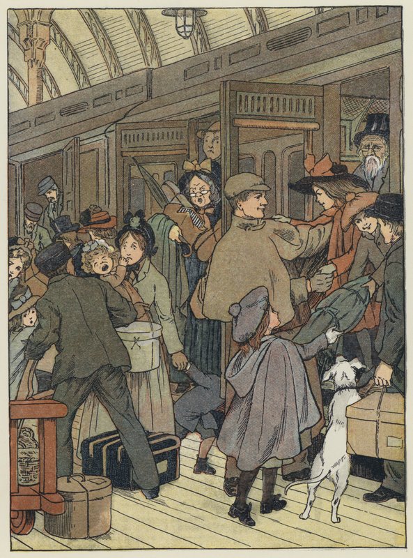 London: The London Terminus by Francis Donkin Bedford