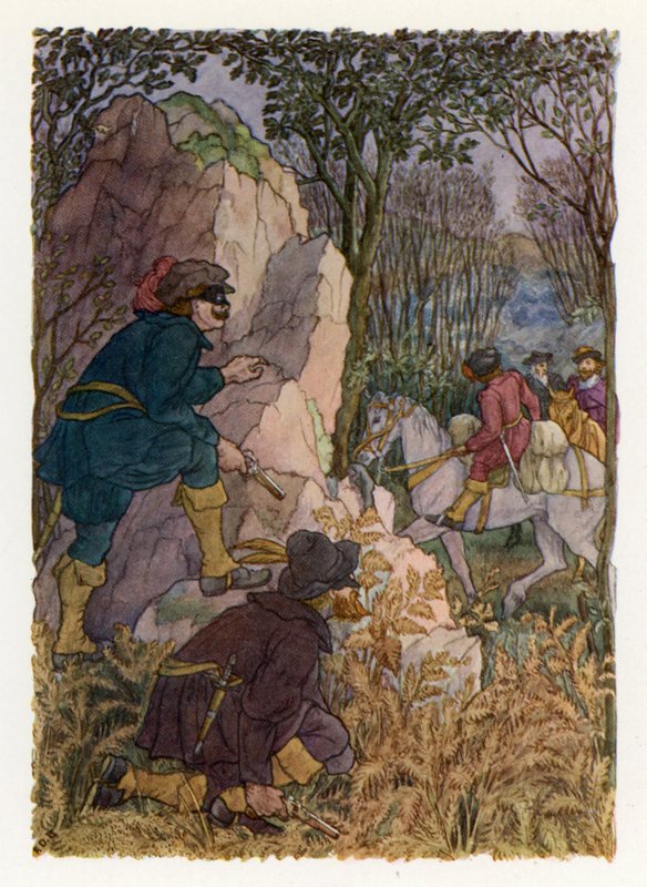 Merrie England: Ambush by Francis Donkin Bedford