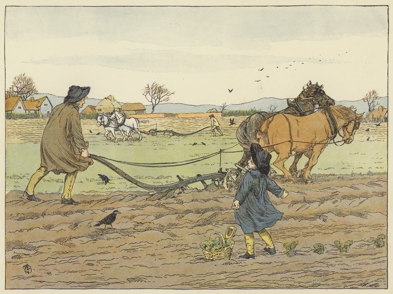 Ploughman by Francis Donkin Bedford