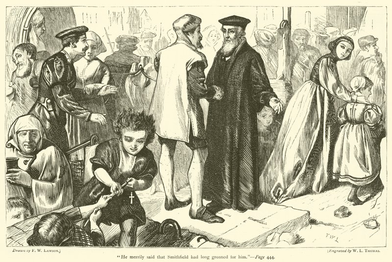 He merrily said that Smithfield had long groaned for him by Francis Wilfred Lawson