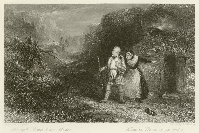 Hamish Bean and His Mother by Francis William Topham