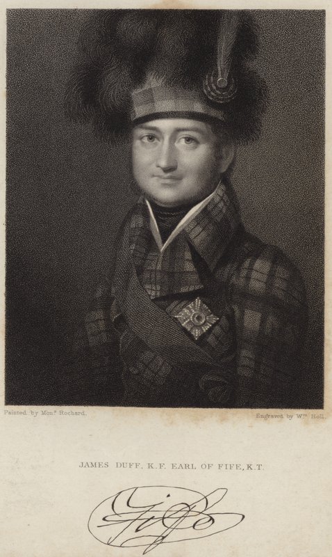 Portrait of James Duff, Earl of Fife by Francois Theodore Rochard
