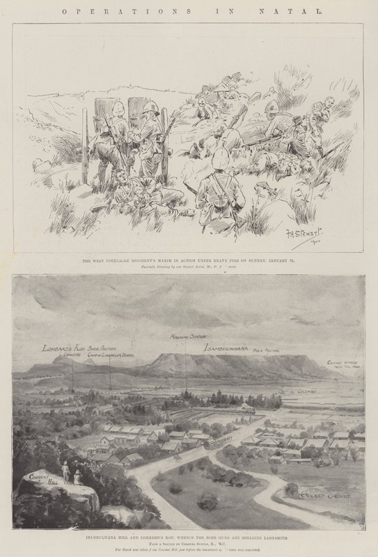 Operations in Natal by Frank Algenon Stewart