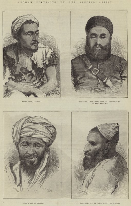 Afghan Portraits by Frank Dadd
