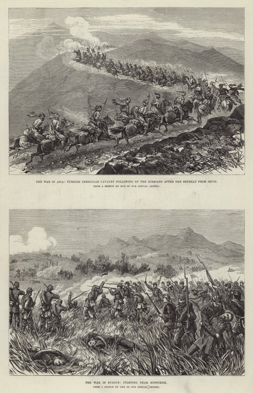 Russo-Turkish War by Frank Dadd