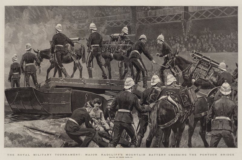 The Royal Military Tournament, Major Radcliff