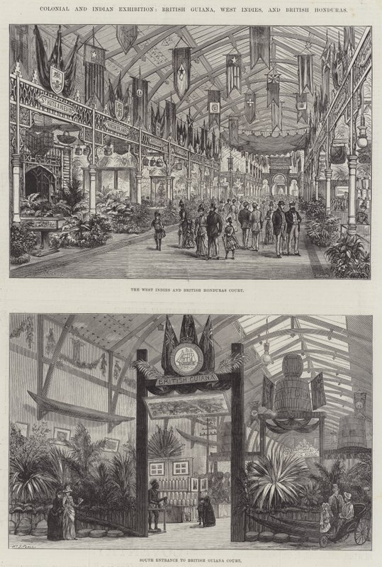 Colonial and Indian Exhibition, British Guiana, West Indies, and British Honduras by Frank Watkins