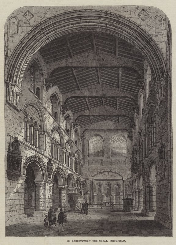 St Bartholomew the Great, Smithfield by Frank Watkins