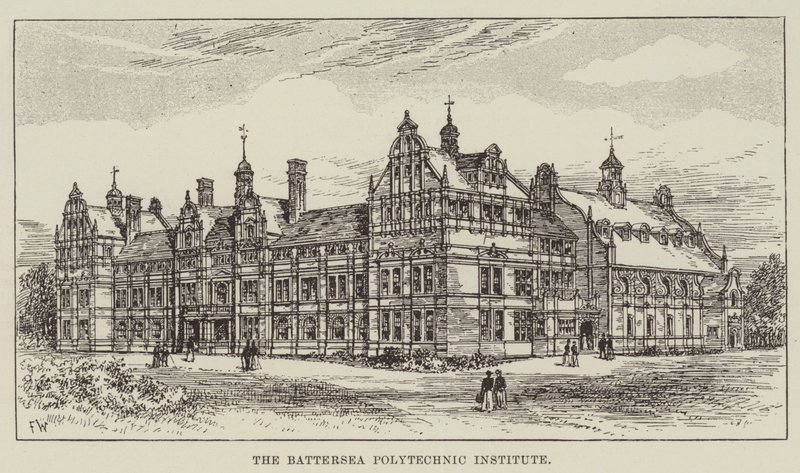 The Battersea Polytechnic Institute by Frank Watkins