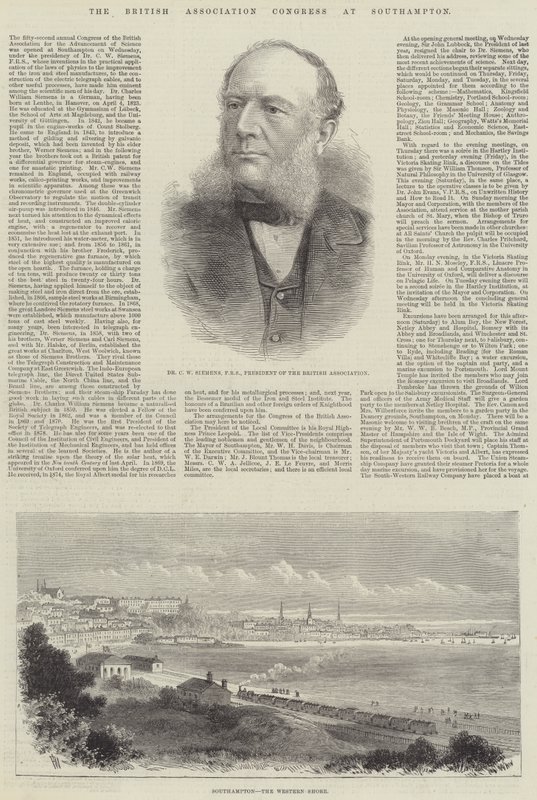 The British Association Congress at Southampton by Frank Watkins
