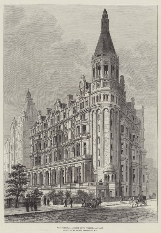 The National Liberal Club, Whitehall-Place by Frank Watkins