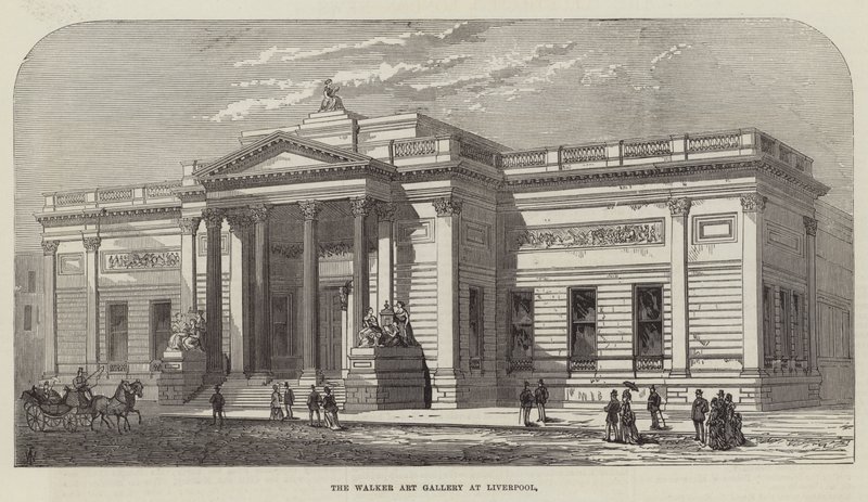 The Walker Art Gallery at Liverpool by Frank Watkins